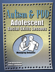 Autism & PDD Adolescent Social Skills Lessons: Managing Behavior-E-Book